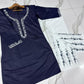 2 Piece Embroidered Suit