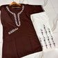 2 Piece Embroidered Suit