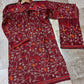 2Piece Multi Embroidered Suit