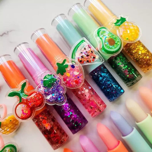 Pack of 3 Lip Balm & Gloss