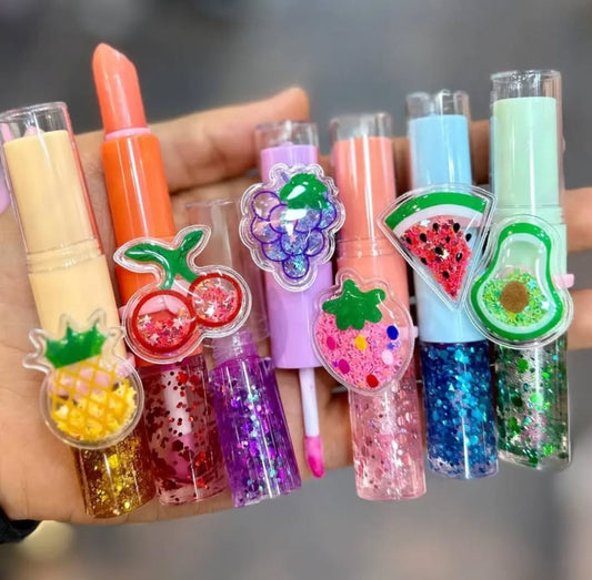 Pack of 3 Lip Balm & Gloss