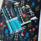 2Pcs Digital Print Suit