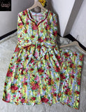 2Pcs Printed frock