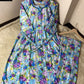 2Pcs Printed frock