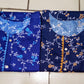 2 piece print suit