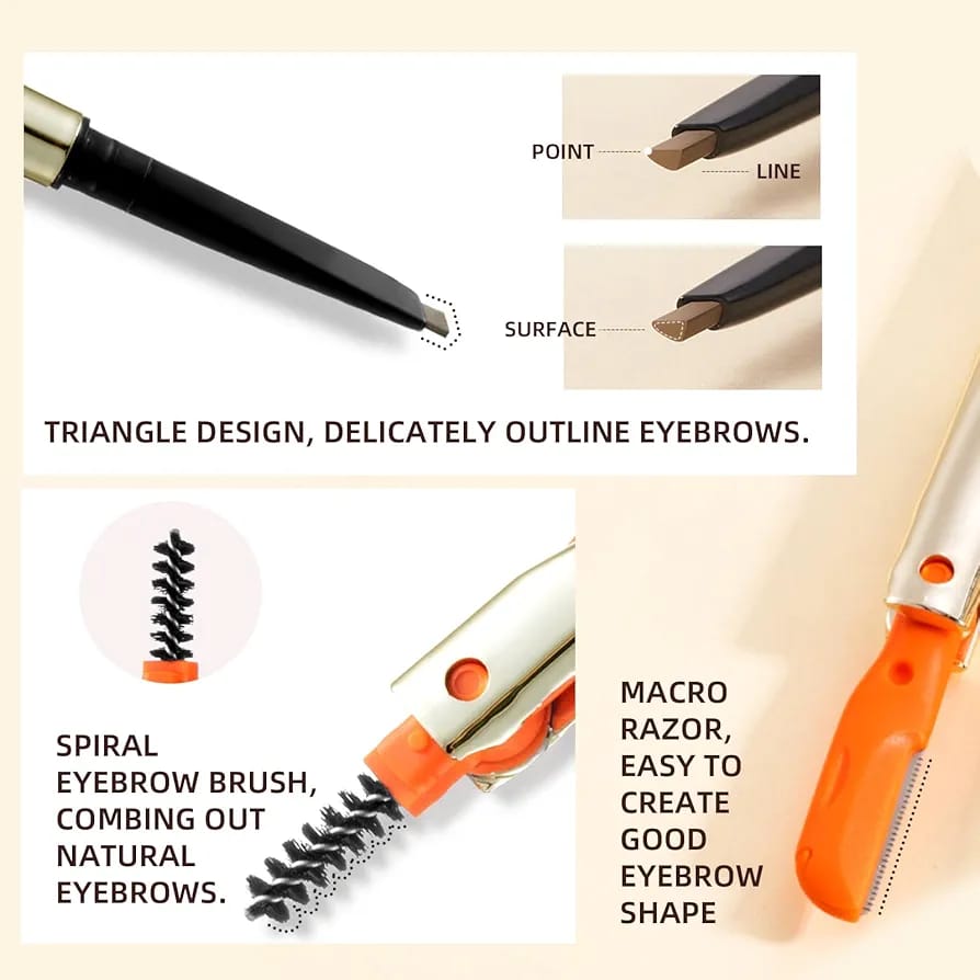 3-In-1 Eyebrow Pencil