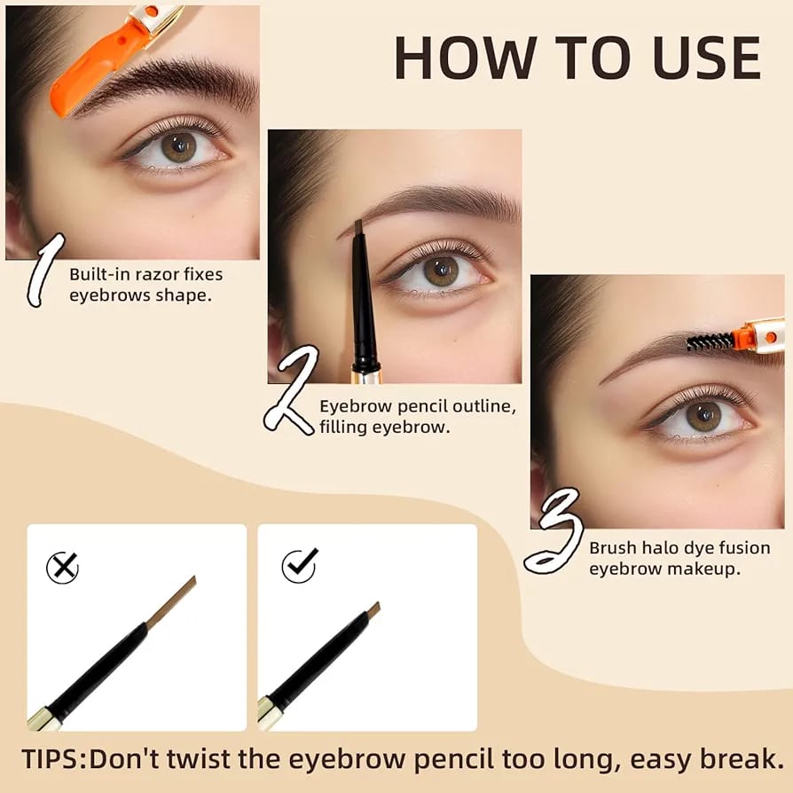 3-In-1 Eyebrow Pencil