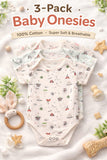 Pack of 3 Baby Suit Set