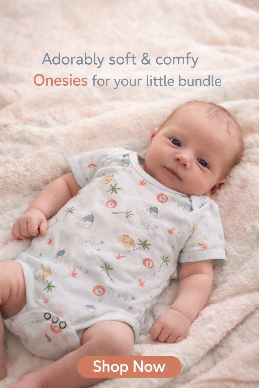Pack of 3 Baby Suit Set