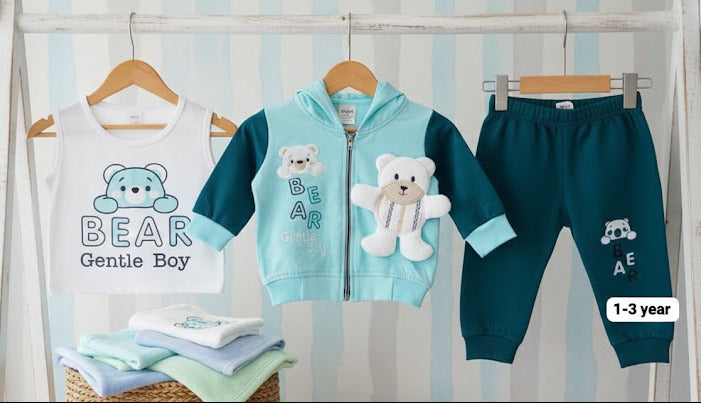 3-Piece Bear Suit