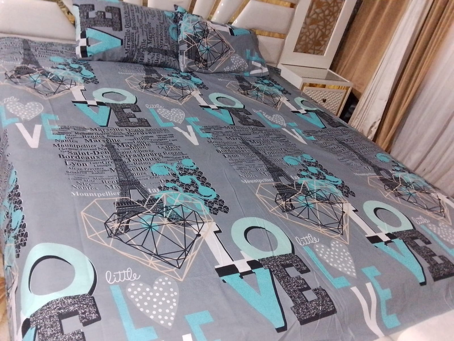 3-Piece Bedsheet