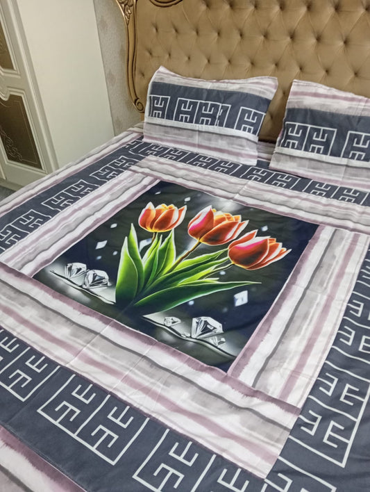 3-Piece Bedsheet