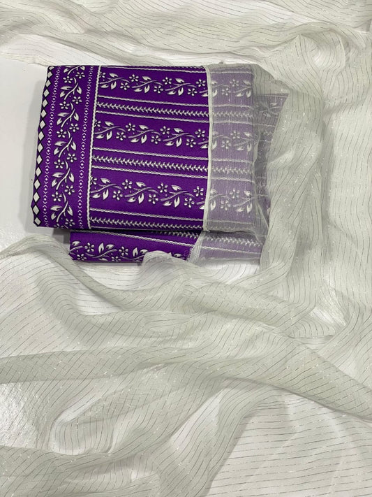 3-Piece Cotton Suit