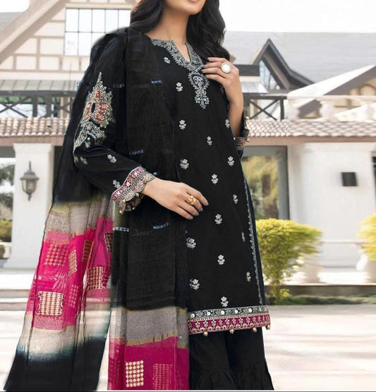 3-Piece Embroidered Suit