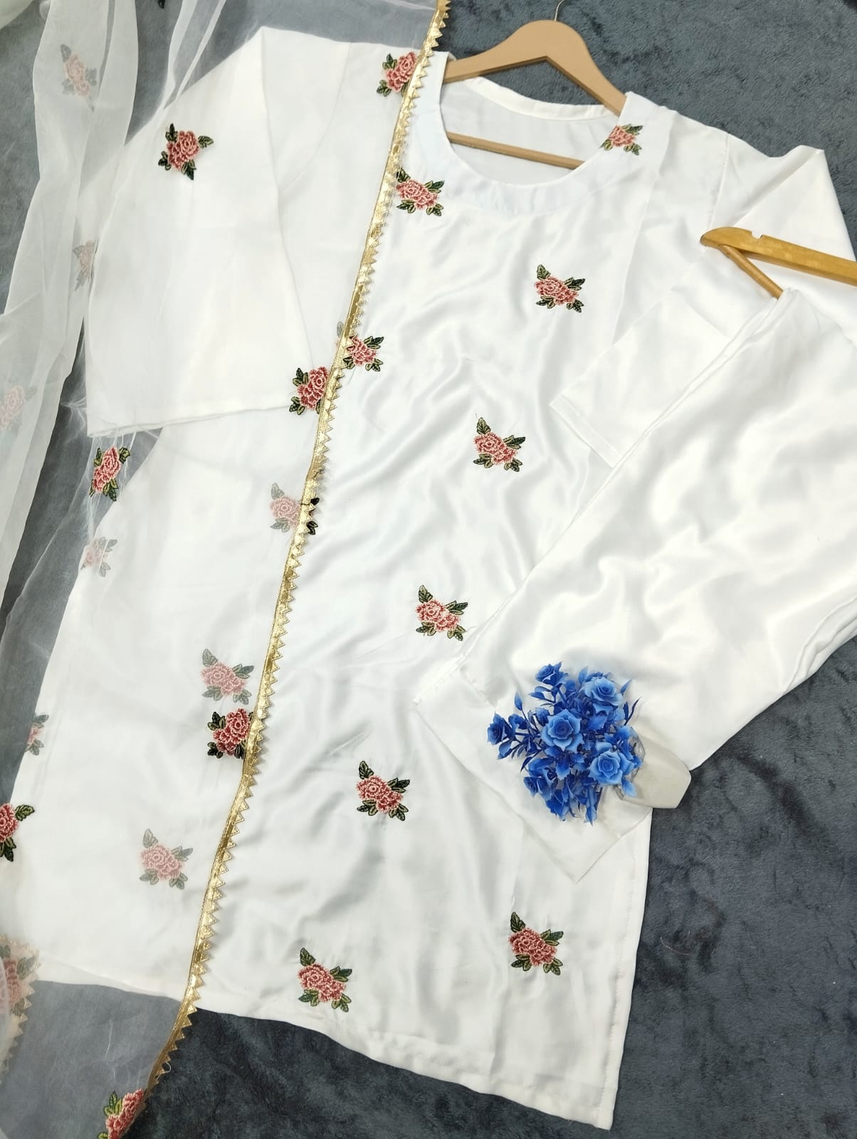 3-Piece Embroidered Suit