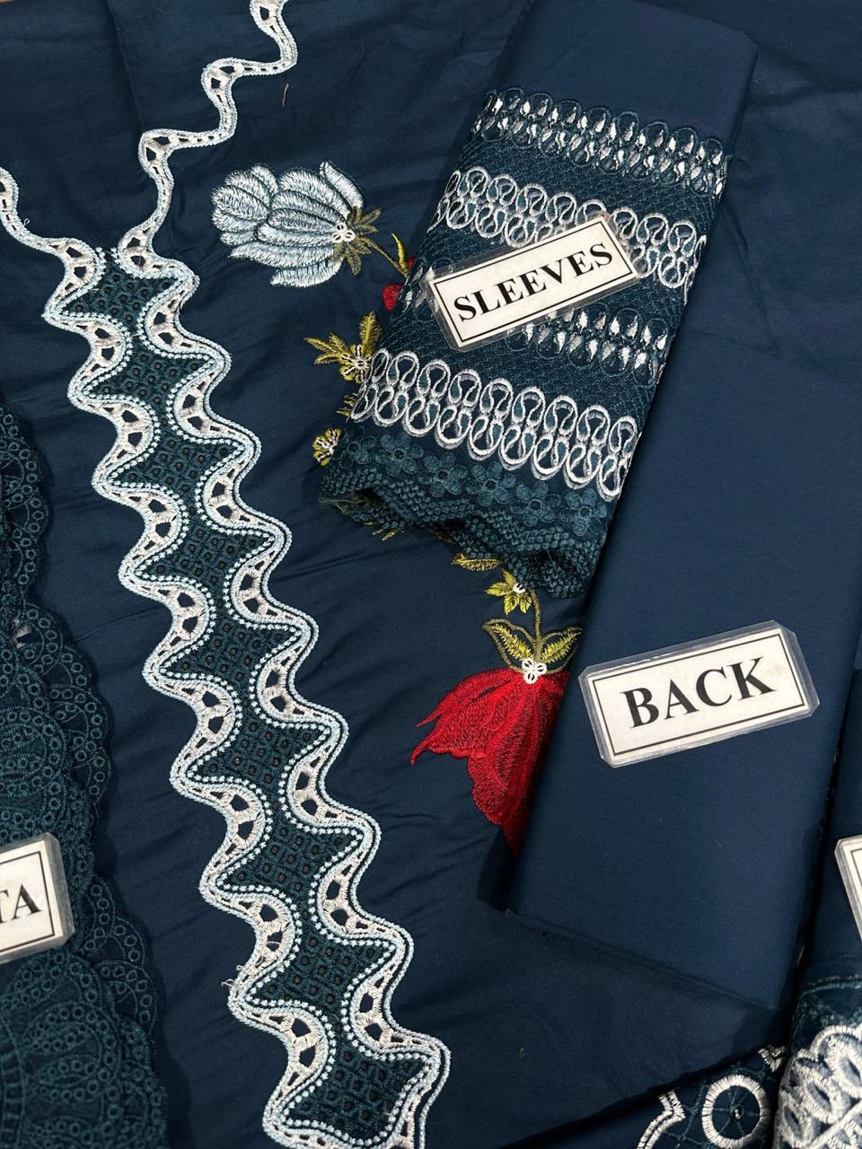 3-Piece Embroidered Suit