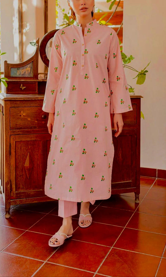 3-Piece Embroidered Suit