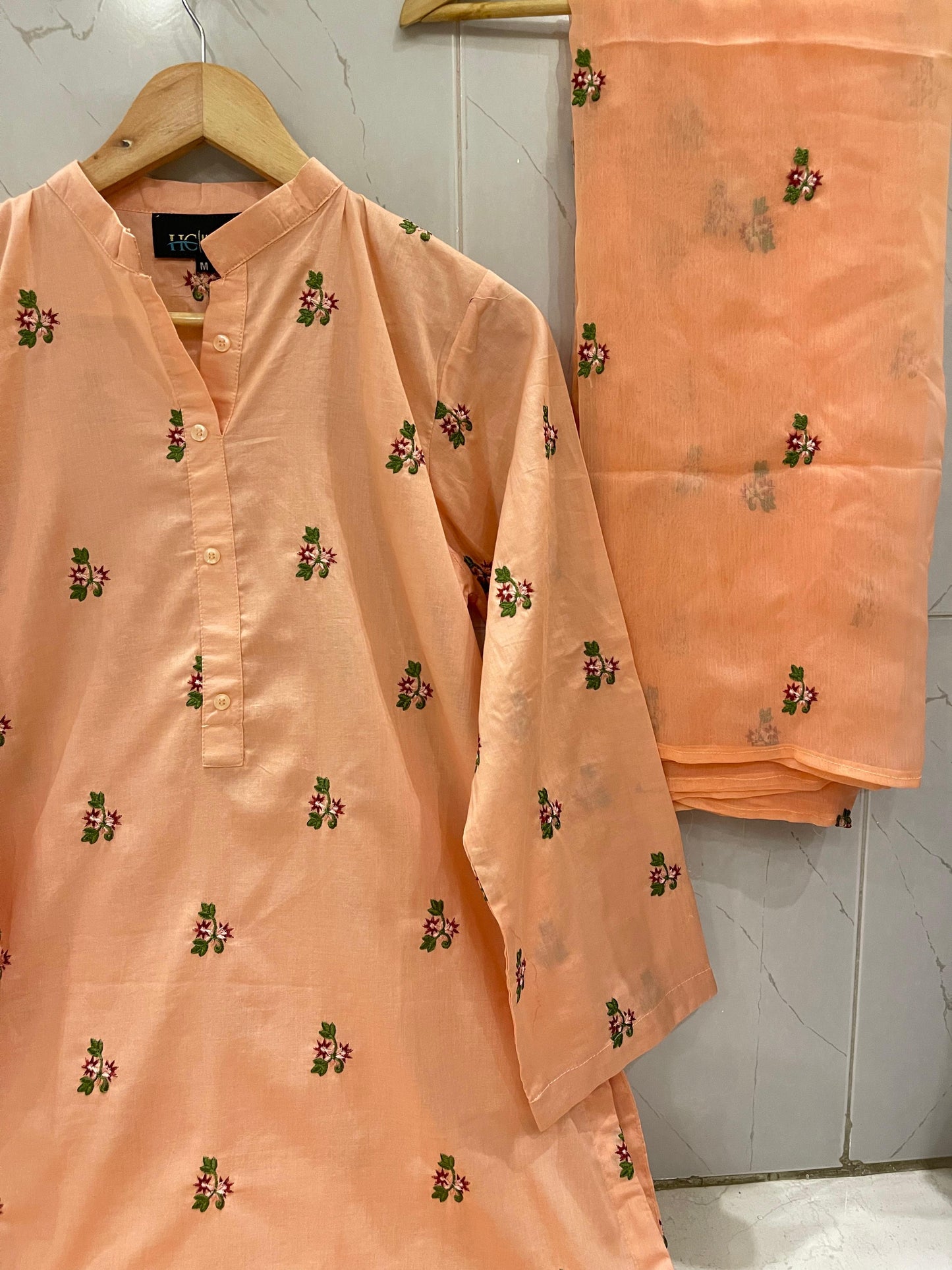 3-Piece Embroidered Suit