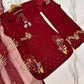 3-Piece Embroidered Suit