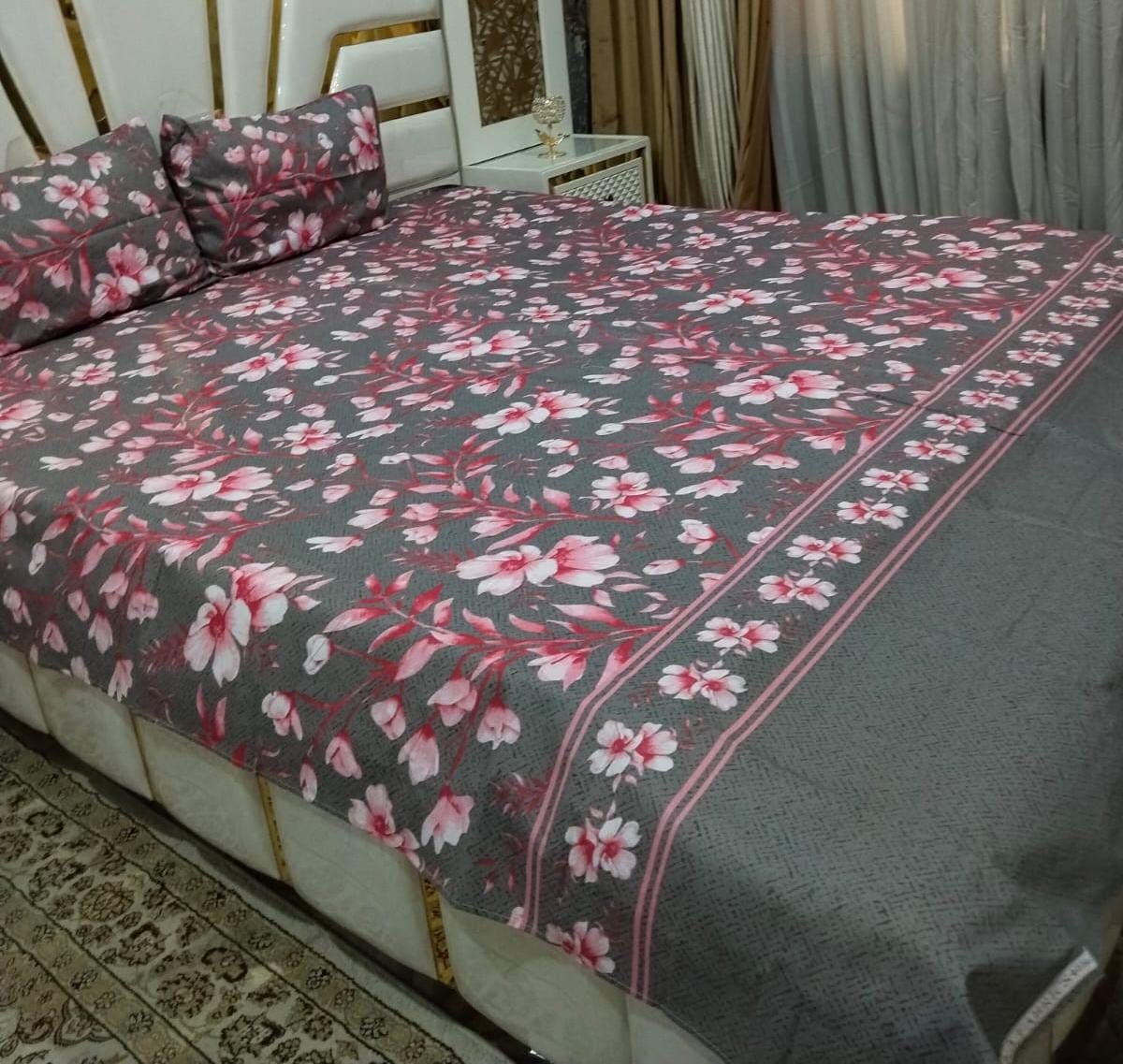 3-Piece Fitted Bedsheet