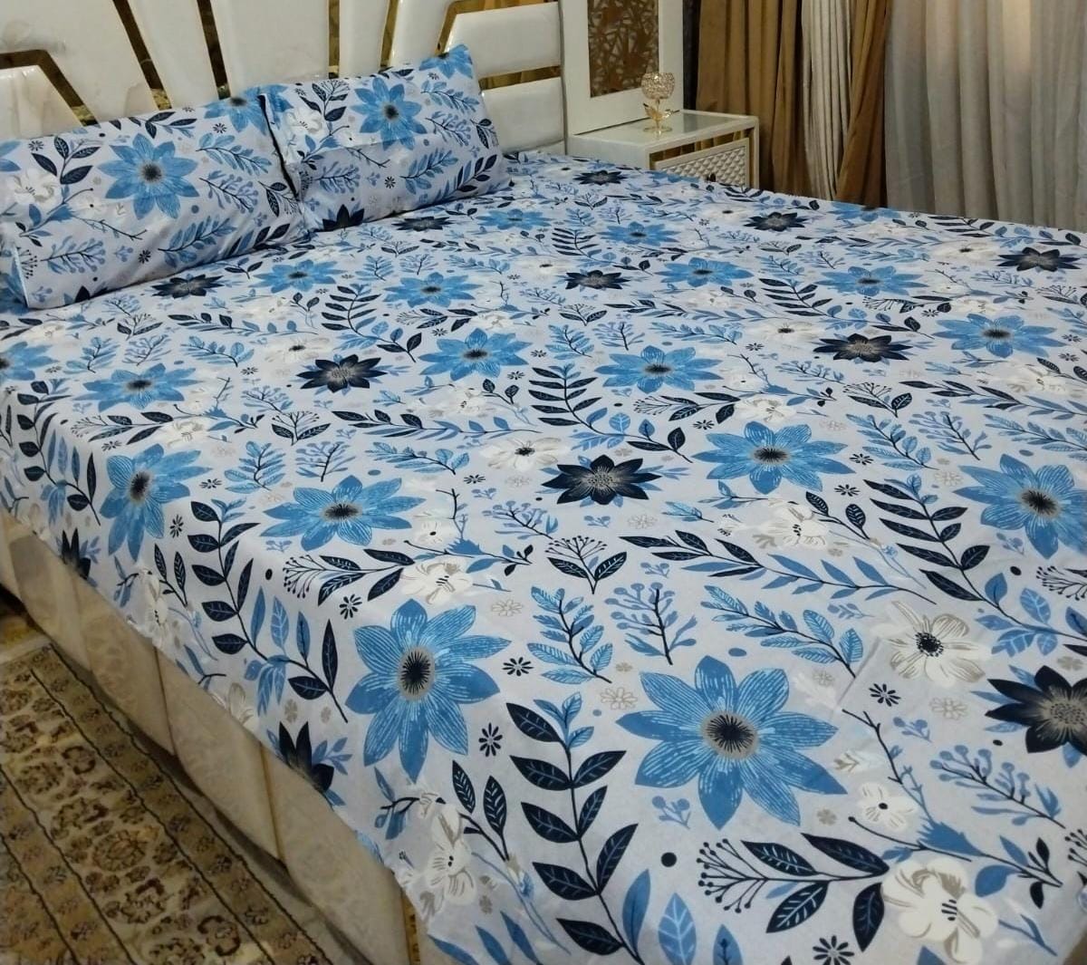 3-Piece Fitted Bedsheet