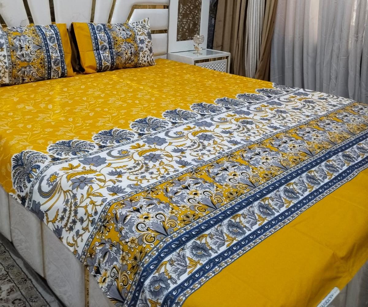 3-Piece Fitted Bedsheet