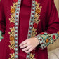 3-Piece Heavy Embroidered Suit