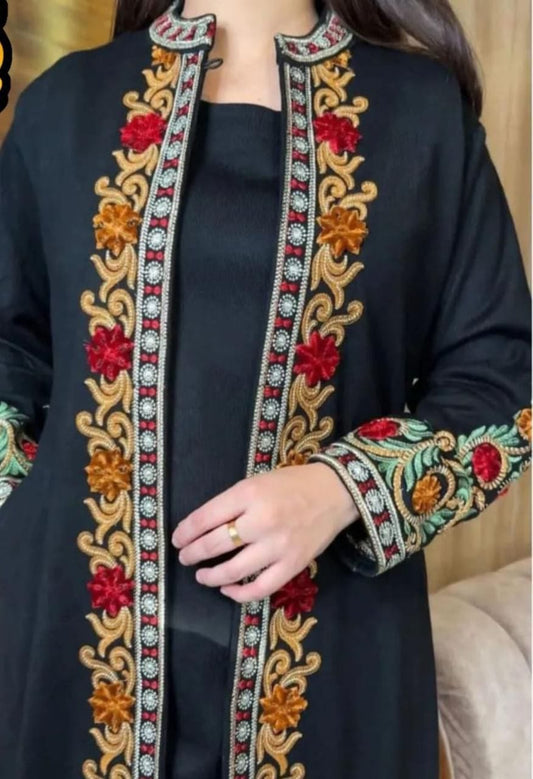 3-Piece Heavy Embroidered Suit