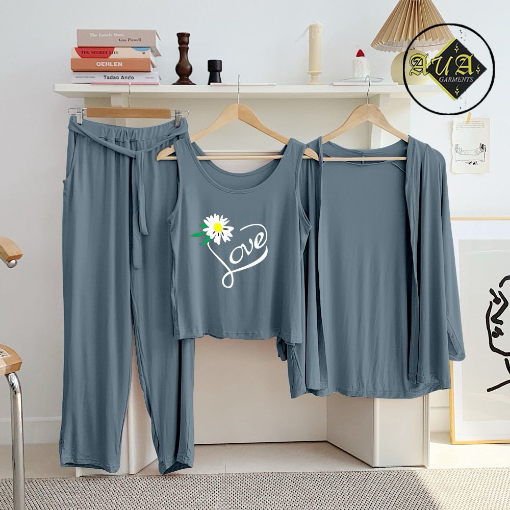 3-Piece Night Suit
