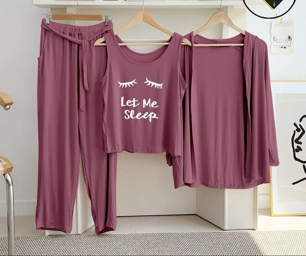 3-Piece Night Suit