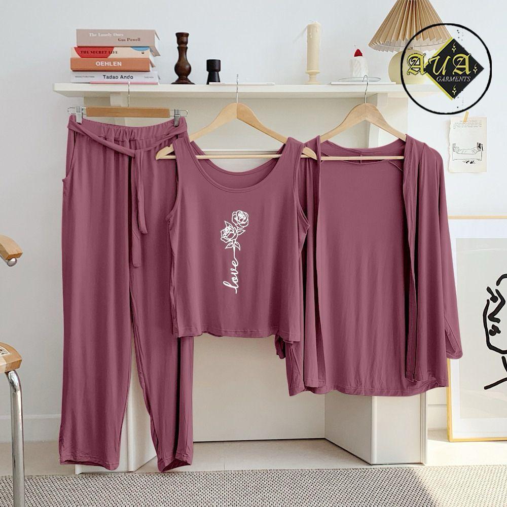 3-Piece Night Suit