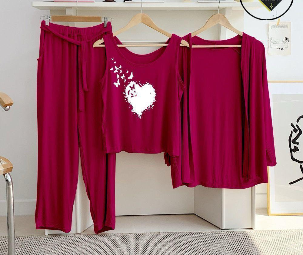 3-Piece Night Suit