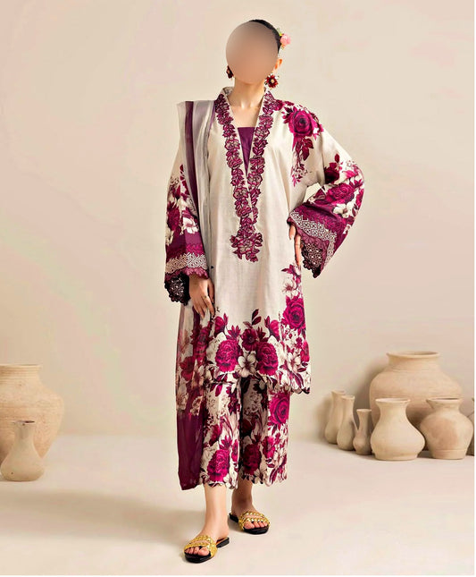 3-Piece Silk Suit