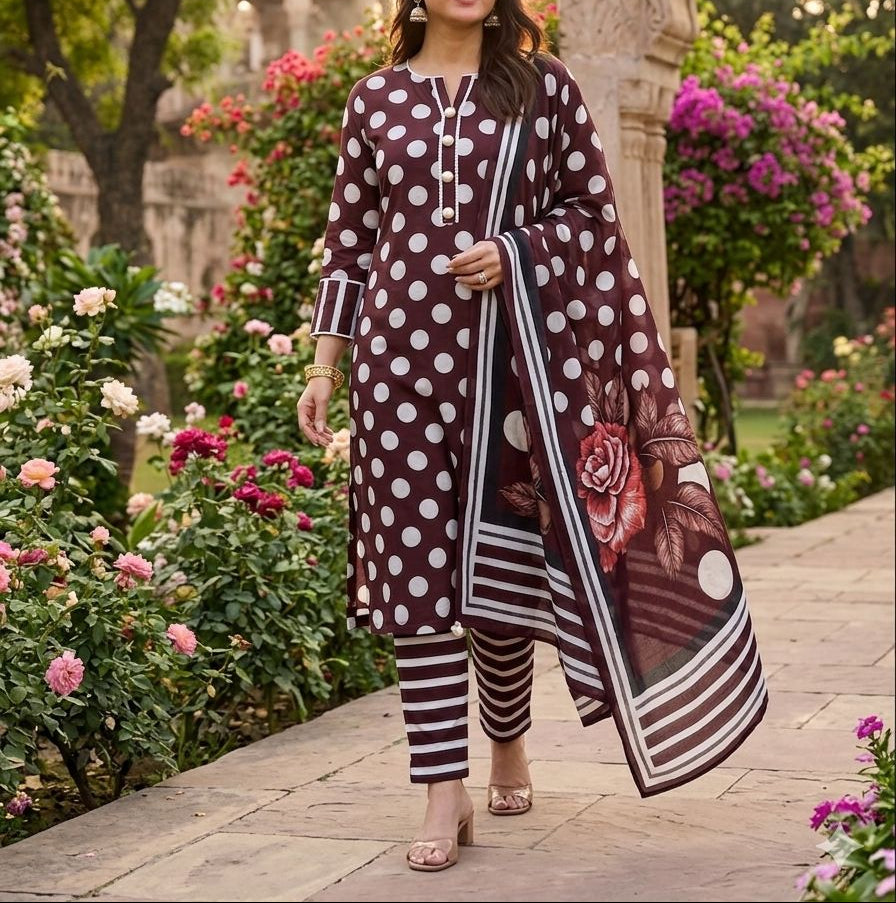 3-Piece Unstitched Suit