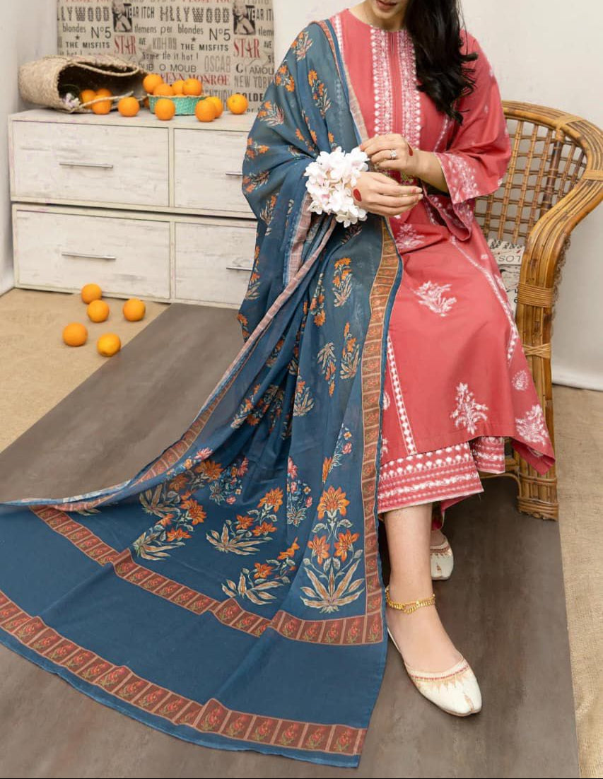 3-Piece Unstitched Suit