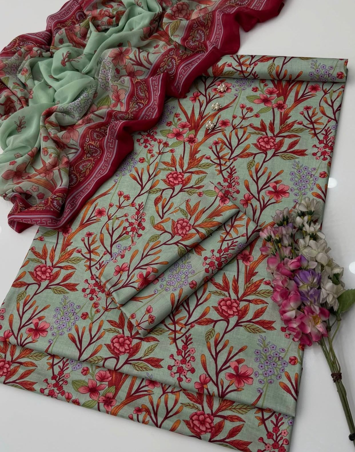 3-Piece Unstitched Suit