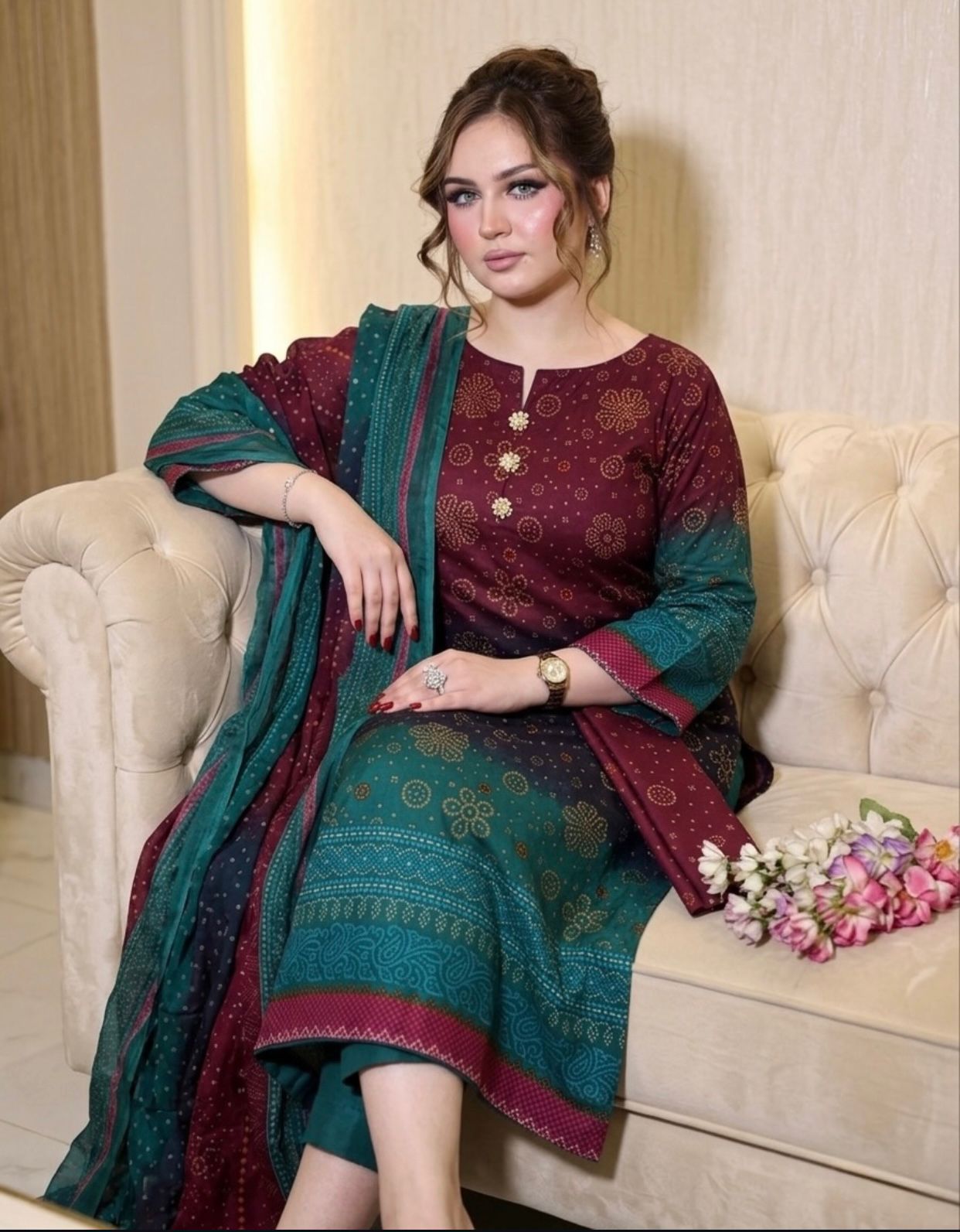 3-Piece Unstitched Suit