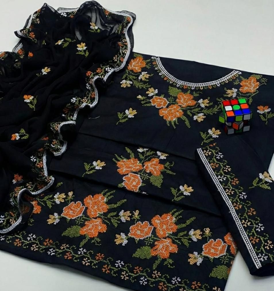 3-Piece Unstitched Suit