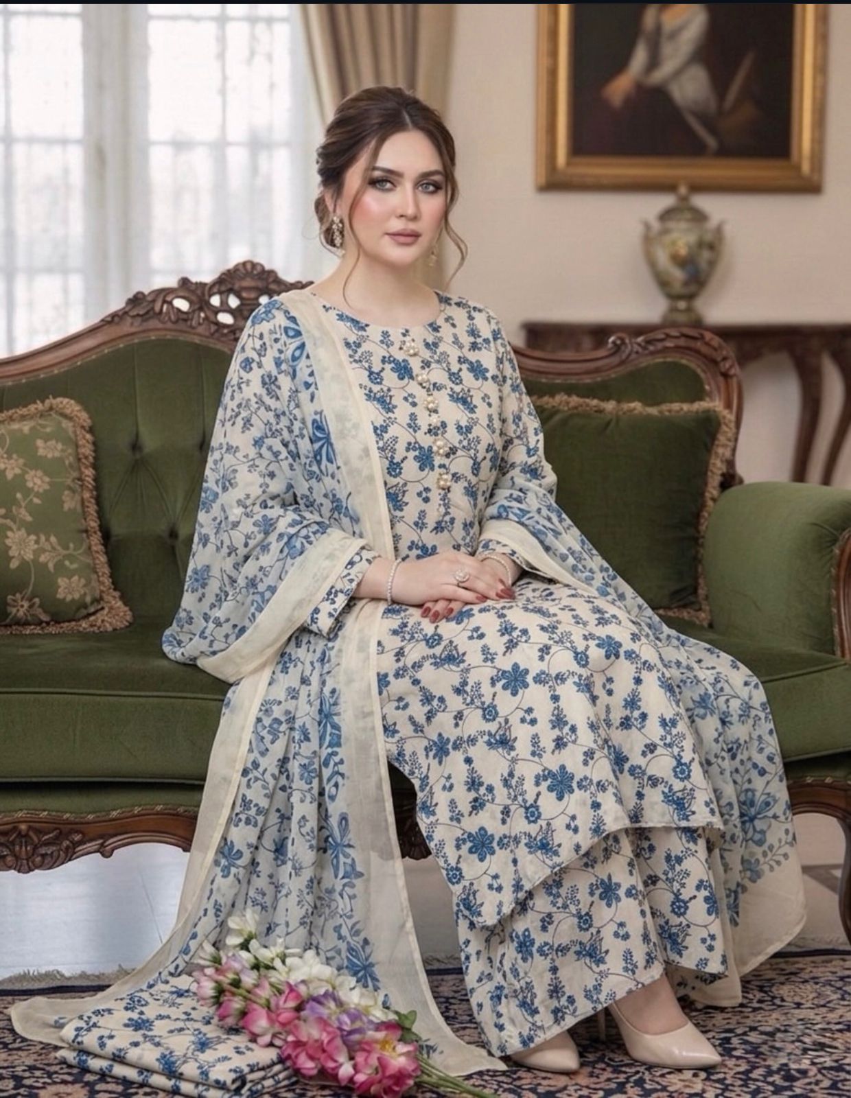 3-Piece Unstitched Suit