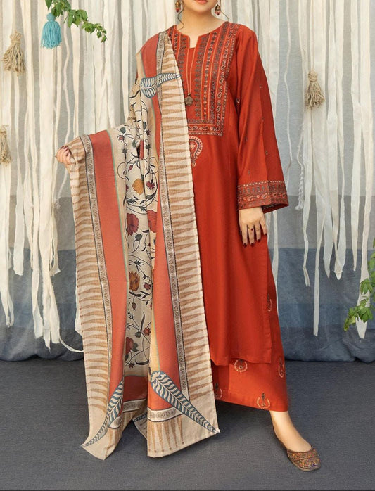3-Piece Unstitched Suit