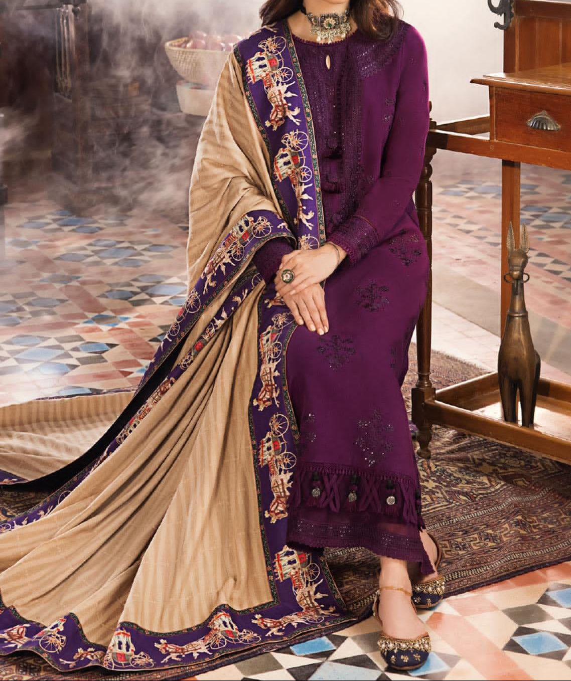 3-Piece Unstitched Suit
