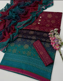 3-Piece Unstitched Suit