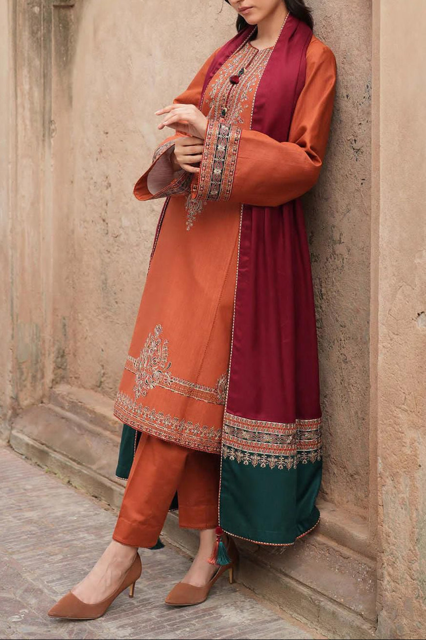 3-Piece Unstitched Suit