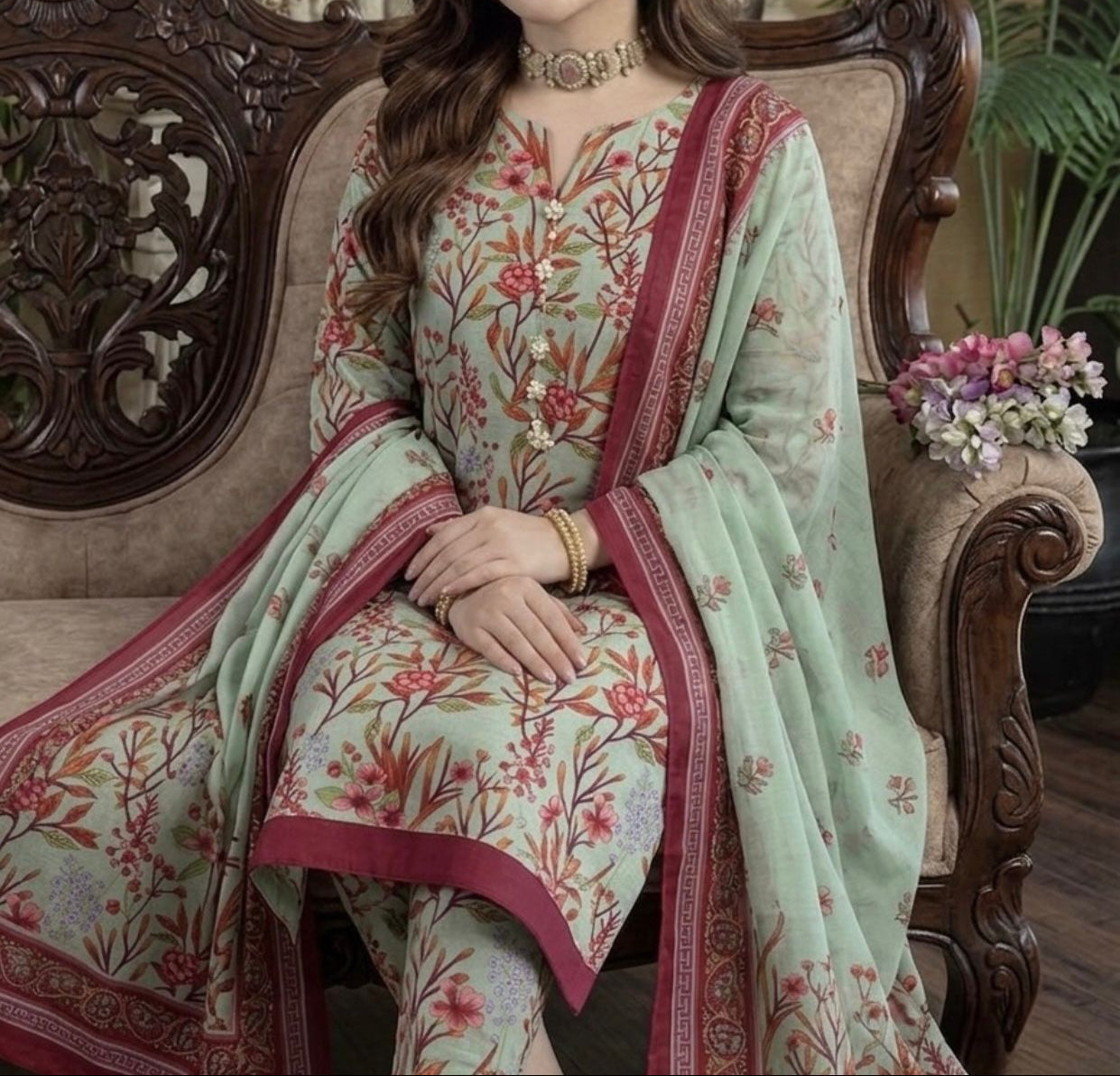 3-Piece Unstitched Suit