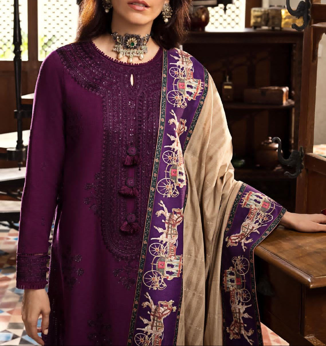 3-Piece Unstitched Suit