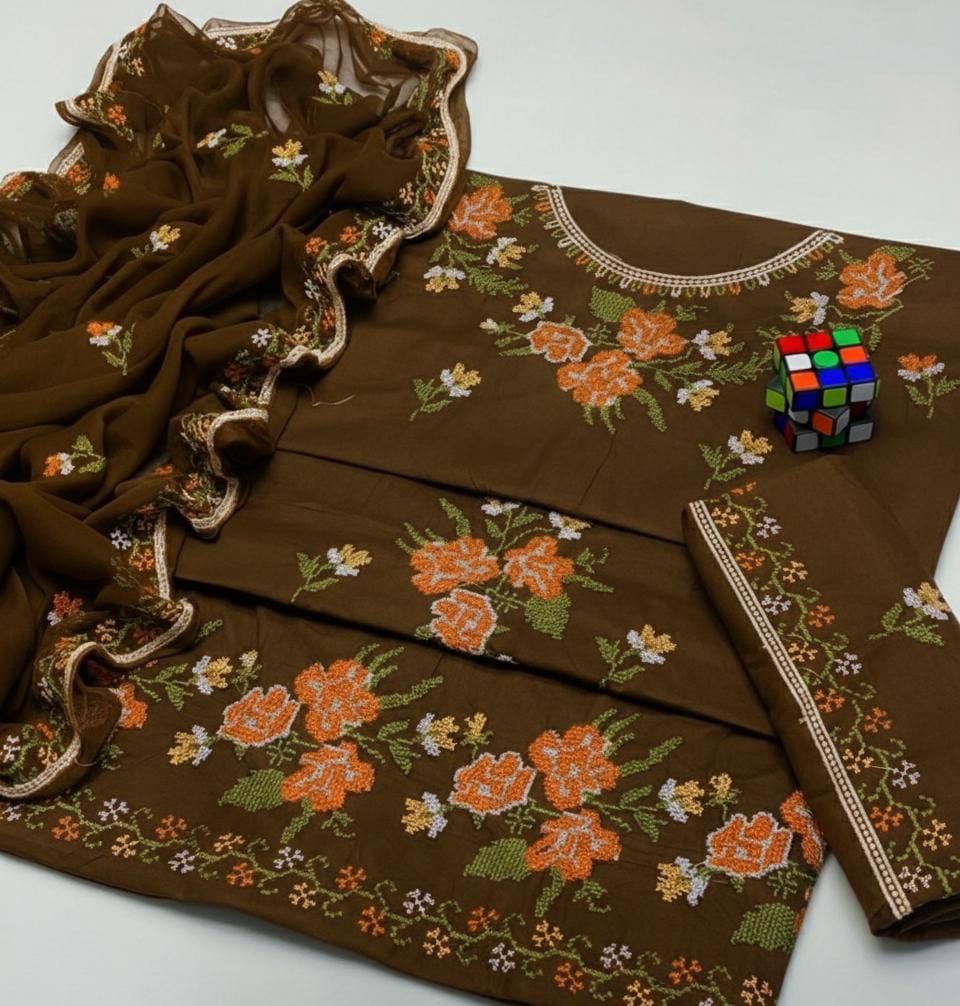 3-Piece Unstitched Suit