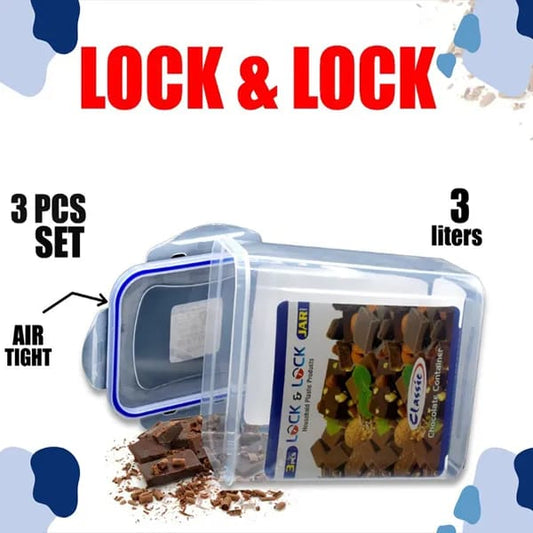 3-in-1 Storage Food Container Set