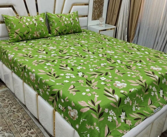 3D Cotton Bedsheet