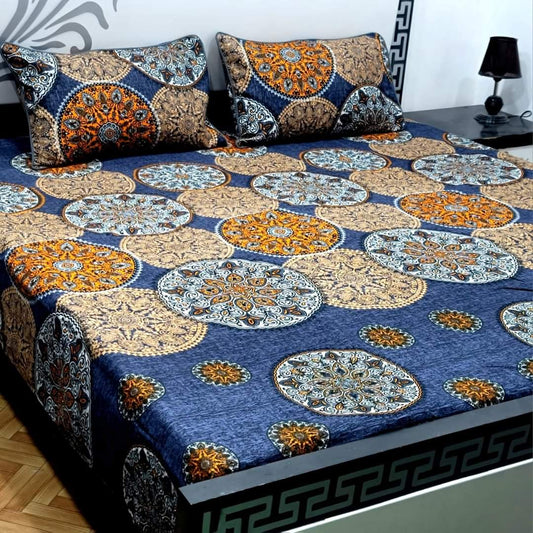 3D Cotton Bedsheet