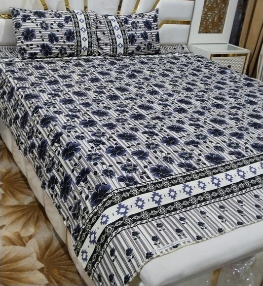 3D Cotton Bedsheet